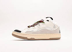 Білі чоловічі Кросівки Lanvin Curb White чоловічі - білі дизайнерські кеди