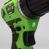 Безщітковий шуруповерт Procraft PA12BL (12В, 2Аг, 30Нм, 1 АКБ) Акумуляторний шуруповерт Прокрафт PA-12BL, фото 7