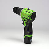 Безщітковий шуруповерт Procraft PA12BL (12В, 2Аг, 30Нм, 1 АКБ) Акумуляторний шуруповерт Прокрафт PA-12BL, фото 4