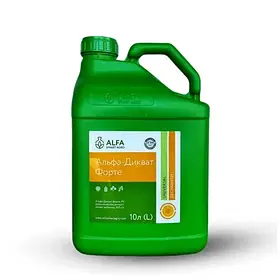 Десикант Альфа-Дикват Форте РК (дикват 300 г/л) ALFA Smart Agro 10 л