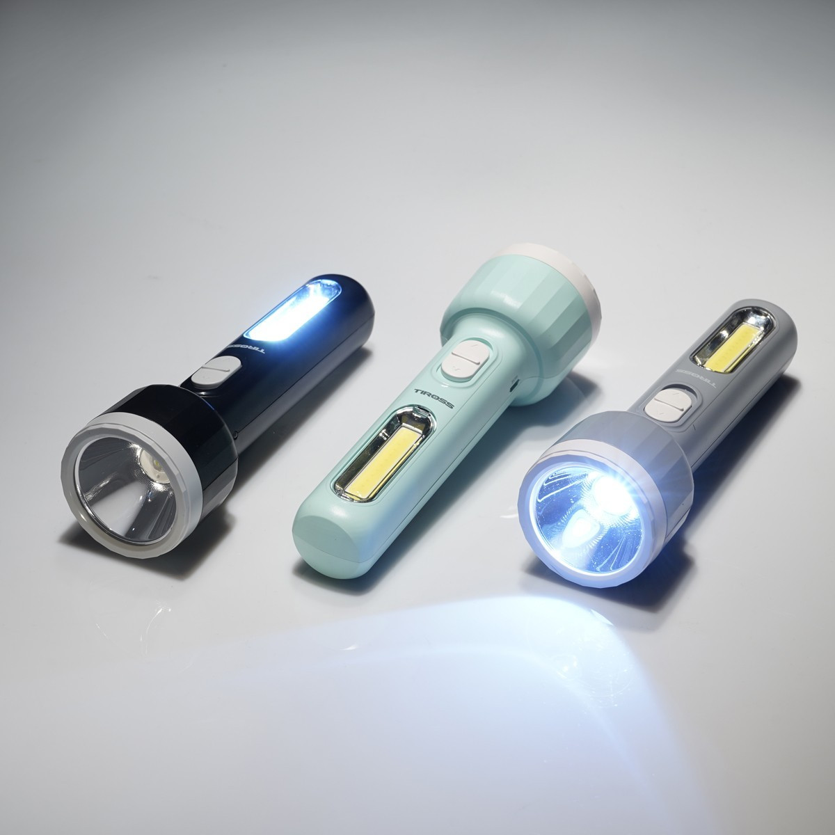 Потужний світлодіодний ліхтар Tiross TS-1856, фото 1