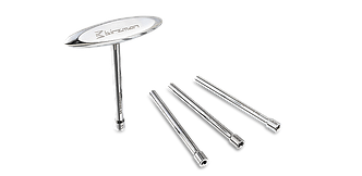 Ключ для спиць Birzman з Т-подібною ручкою, сріблястий