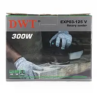 Ексцентрикова шліфувальна машина DWT EXP03-125DV для домашнього та професійного використання, фото 5