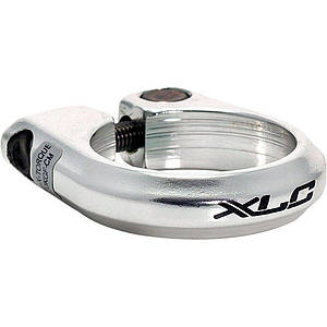 Хомут XLC PC-B01, Ø31,8 мм, сріблястий