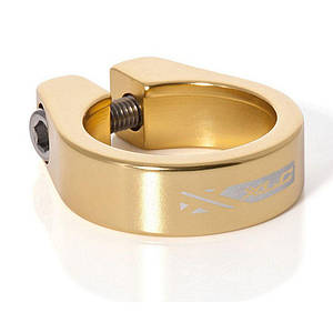 Хомут XLC PC-B05, Ø34,9 мм, золотий