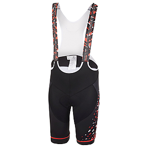 Шорти з лямками Ghost Factory Racing Bip, M, чорно-червоно-білі