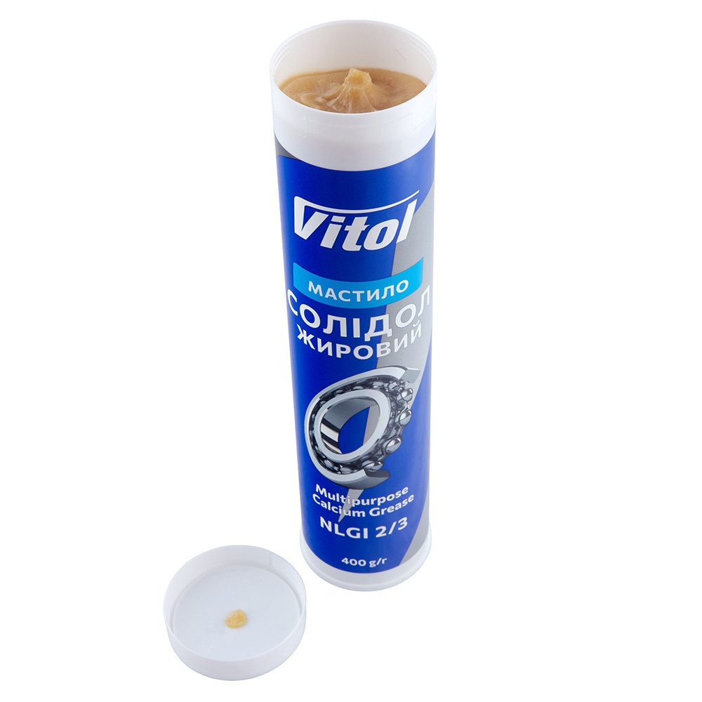 Солідол Жировий мастило "VITOL" туба 0,4 кг