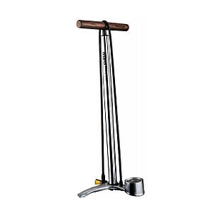 Насос велосипедний Birzman Maha Push & Twist III / підлоговий / срібло