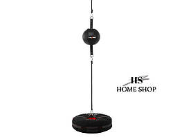 Груша боксерська пневматична MaxxMMA 22см на розтяжках з обтяжувачем