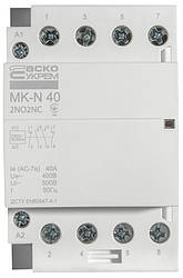 Контактор модульний MK-N 4P 40A 2NO2NC 220V, АСКО-УКРЕМ, (A0040030036)
