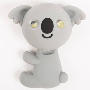 Мигалка для дитячого велосипеда Zoonimal Коала, LED, на підсідень. Світіння: Червоний