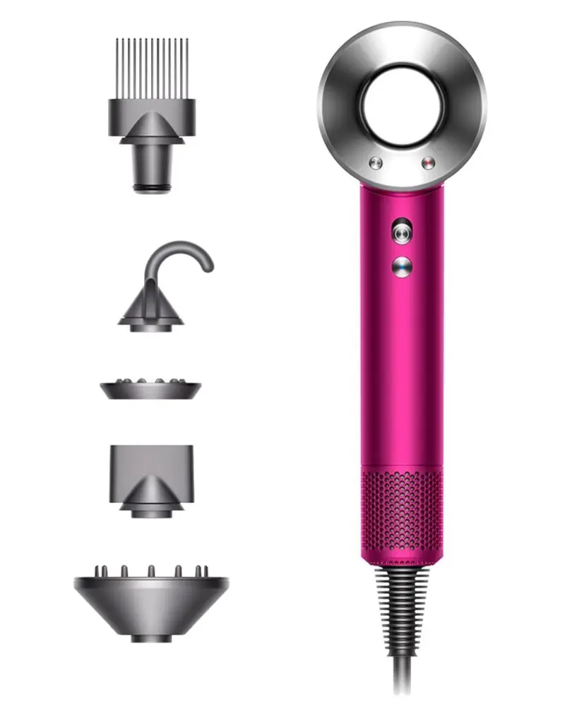 Фен Dyson HD08 Supersonic Fuchsia/Nickel