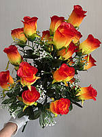 Штучний букет троянд на 24 бутони ( 70 см ), фото 10