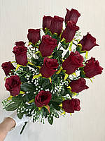 Штучний букет троянд на 24 бутони ( 70 см ), фото 8