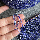 Пряжа напіввовна фантазійна від Pinori Filati 680 грамів, фото 4