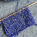 Пряжа напіввовна фантазійна від Pinori Filati 680 грамів, фото 5