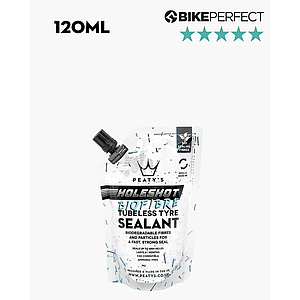 Герметик безкамерний Peaty's Holeshot BioFibre Tubeless Tyre Sealant, 120ml