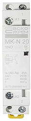 Контактор модульний MK-N 1P 20A 1NO 220V, АСКО-УКРЕМ, (A0040030021)