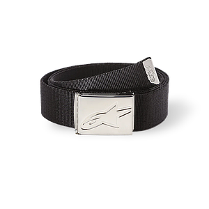 Ремінь Alpinestars AGELESS WEB BELT BLACK/CHROME, OS