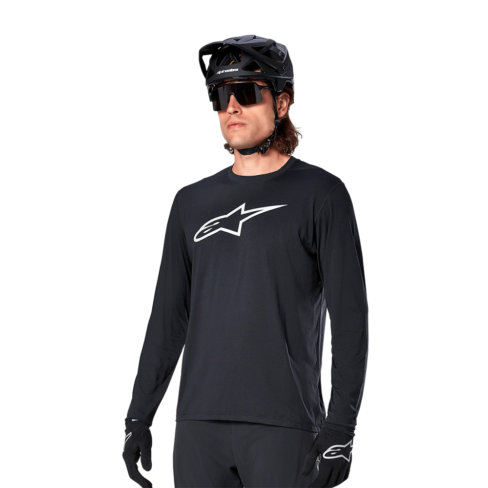 Джерсі Alpinestars A-DURA ASTAR LS JERSEY BLACK, XL, фото 1