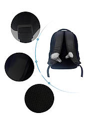 Рюкзак RESTEQ з принтом Залізна людина — шкільний ортопедичний рюкзак 43×30×15 см для дітей та дорослих, фото 4