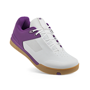 Велообувь CrankBrothers SHOES MALLET LACE WHITE / PURPLE - GUM OUTSOLE - BERNARD KERR 11.0