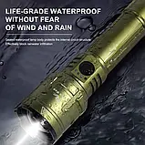 Потужний ліхтарик Shan Bao SB-802 3000 LM Tactical Flashlight, фото 8