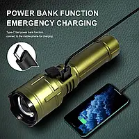 Ліхтарик Shan Bao 3000LM USB-Focus Outdoor Torch