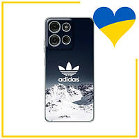 Силіконовий Чохол Адідас Motorola Moto G15 / Чохли Adidas Moto G15