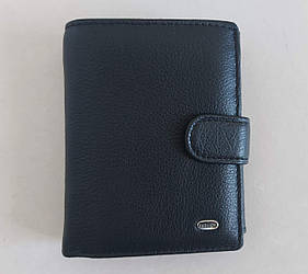 Портмоне чоловіче шкіряне«Dr.Bond» чорного кольору