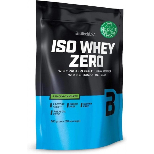 Протеїн Biotech Iso Whey Zero Pistachio, 500 г, фото 1
