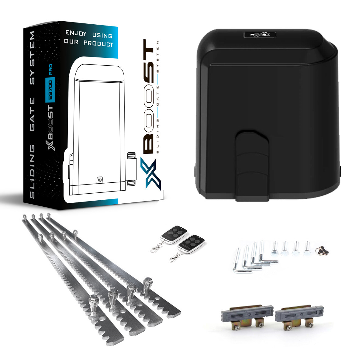 Автоматика для відкатних воріт X-BOOST ES 700 Mini KIT, фото 1