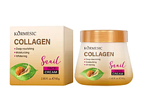 Уцінка! Прим'ята коробка Антивіковий Крем для обличчя KORMESIC з Муцином Равлика і Колагеном, 80g
