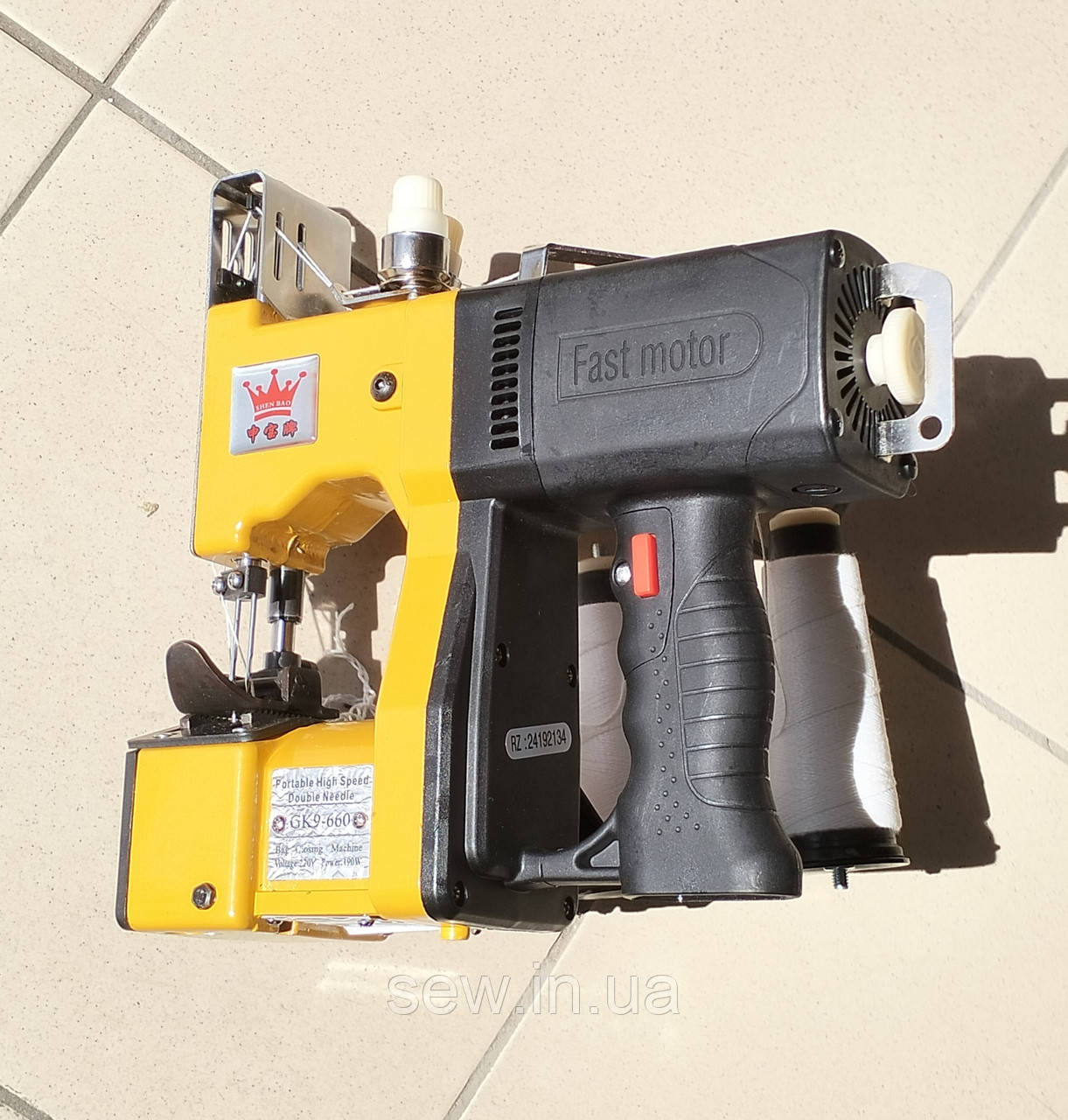 Ручна двошовна мішкозашивальна машина GK 9-660, фото 1