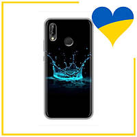 Чехол (Капля - Корона) для Huawei P Smart Plus , Nova 3i, INE-LX1 / Чехлы с печатью короны P Smart Plus