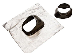 Манжета чорна Ariston 3318009 для похилої покрівлі з ухилом 12°- 40°