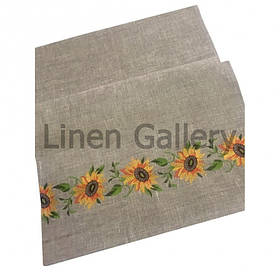 Серветка-рушничок вишита"Соняхи" (0,45 м.*0,65 м)