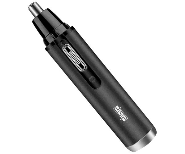 Тример електричний акумуляторний бездротовий для носа, вух та бороди 2в1 DSP 40007 чорний 3W (24328-40007_171), фото 1