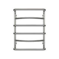 Сушарка для рушників Deffi Аквамікс П6 500x700