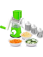 Овощерезка ручная механическая, Овощерезка (3 насадки), Овощерезки, яйцерезки, Многофункциональная терка, THO