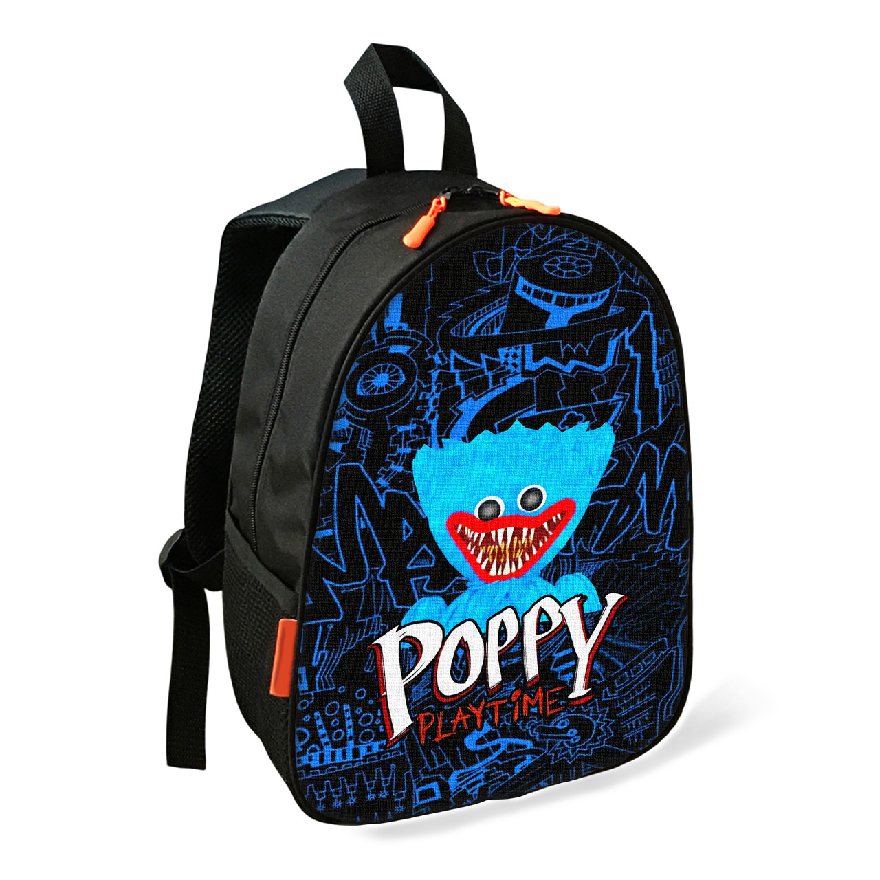 Рюкзак дитячий Хаггі Ваггі Poppy Playtime шкільний/міський 34х27х13 см для хлопчика (2813), фото 1