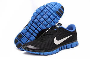 Чоловічі кросівки Nike Free Run 3.0 v2 Black/Blue