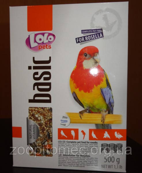 Lolo Рets (Лоло Петс) повнораціонний корм для розели 500г