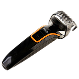 Акумуляторна бездротова машинка для стрижки волосся та триммер 6 в 1 ROZIA HQ-5100 чорний (HQ-5100_498), фото 4