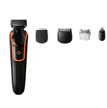 Акумуляторна бездротова машинка для стрижки волосся та триммер 6 в 1 ROZIA HQ-5100 чорний (HQ-5100_498), фото 5