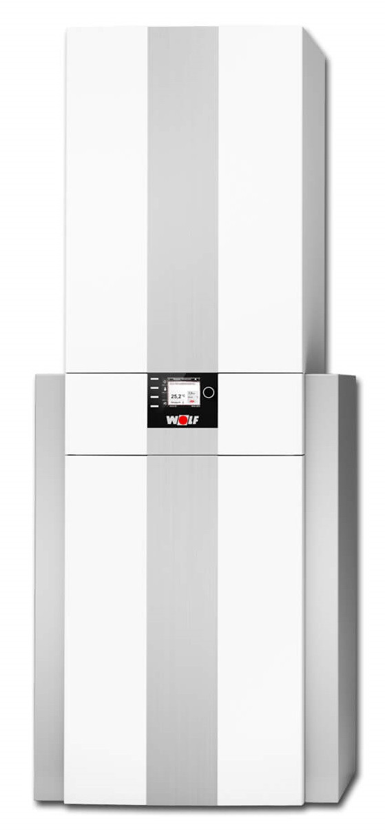 Котел газовий конденсаційний з бойлером непрямого нагріву Wolf CGS-2-24/200 L, фото 1