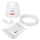 Проточний водонагрівач насадка на душ міні бойлер нагрівач води Horizon ST-05 White, фото 4