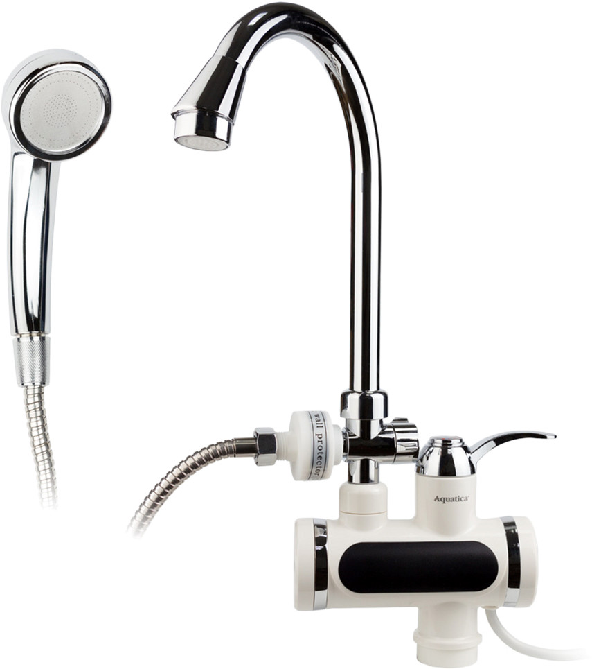 Електричний водонагрівач кран AQUATICA 3 кВт (JZ-6C141W), фото 1