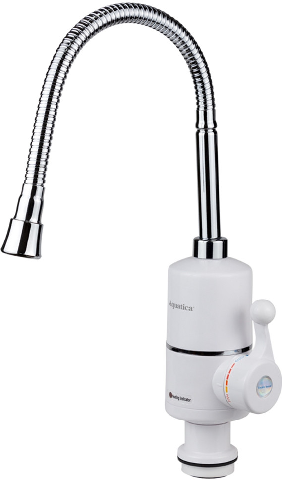 Електричний водонагрівач кран AQUATICA 3 кВт (NZ-6B312W) 9797143, фото 1