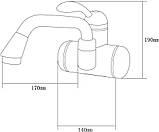 Електричний водонагрівач кран AQUATICA 3 кВт (LZ-6A211W), фото 3